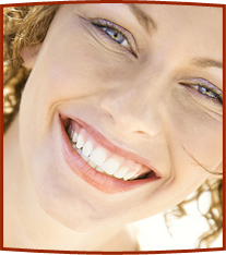 Woman smiling